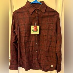 Free Planet Plaid Button Down Shirt